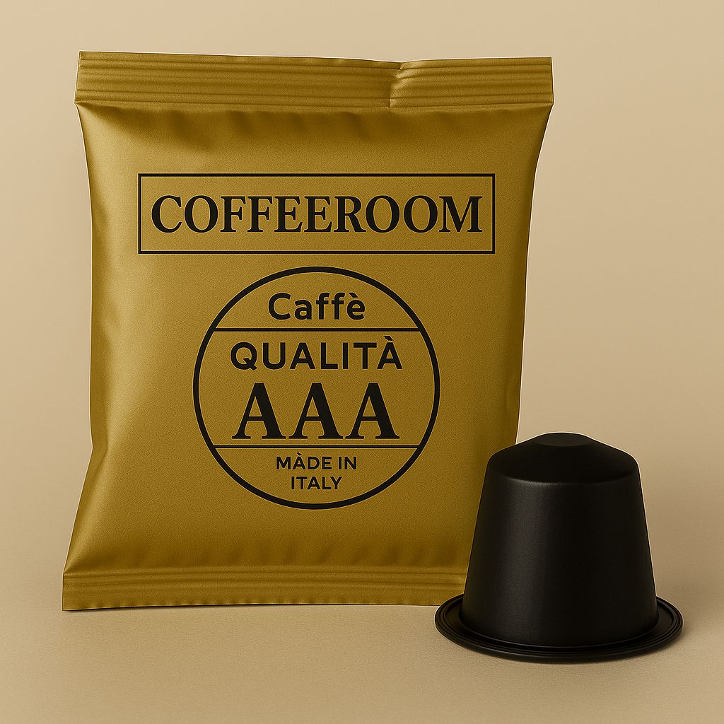 Caffè CoffeeRoom Home, “Tripla Classe AAA”, Compatibile Nespresso®