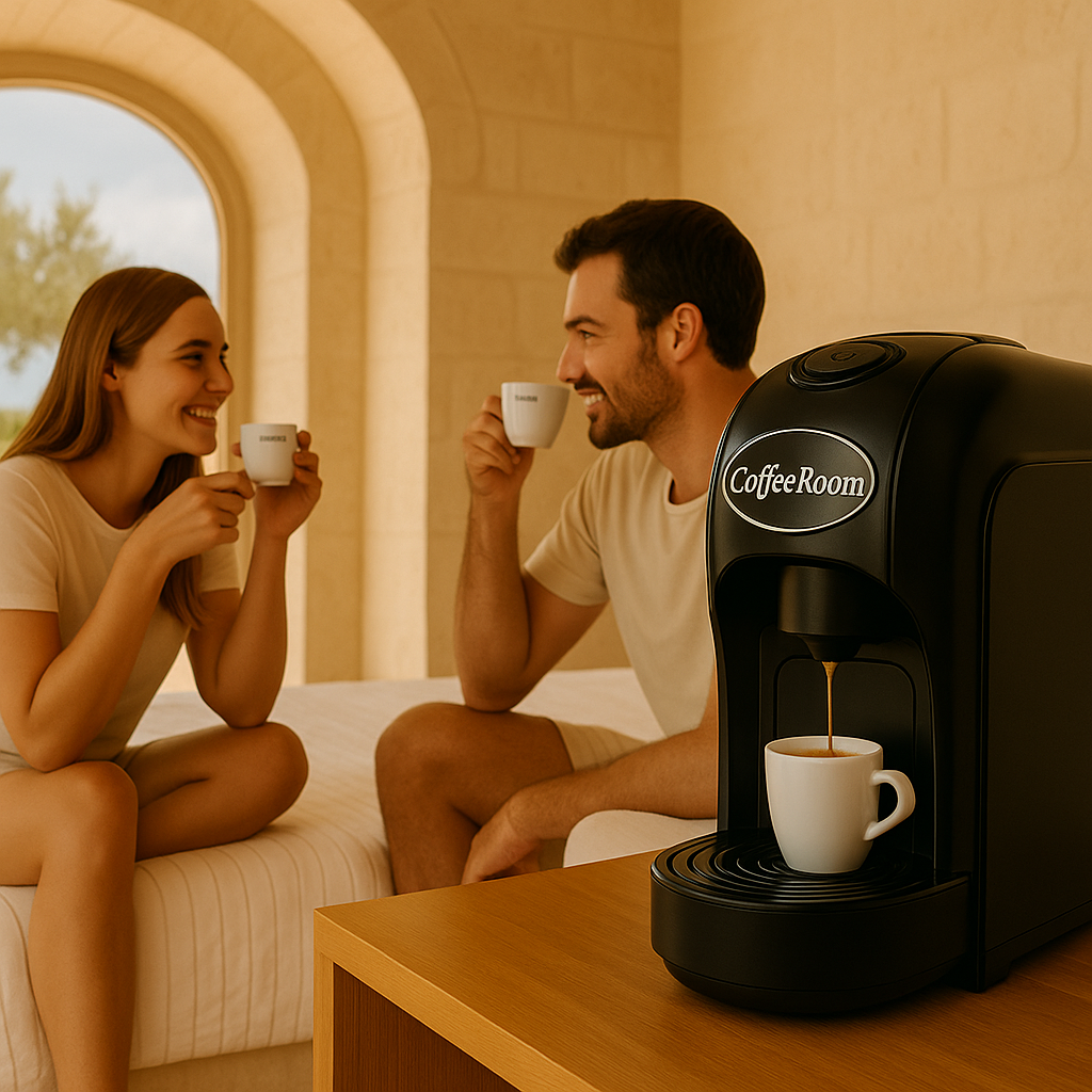 UHURA PACK: Macchina a Cialde + 300 Caffè in Classe A