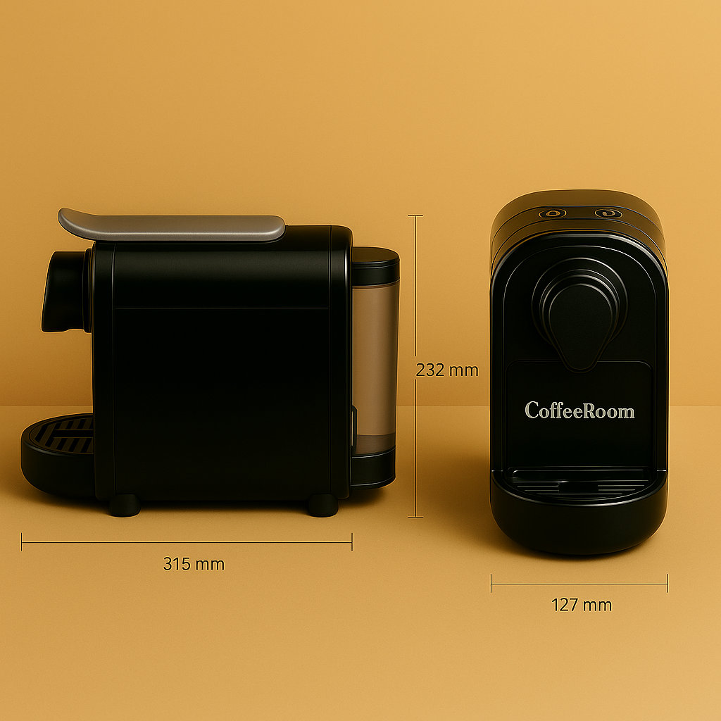 MADAM PACK: Macchina Espresso per Hotel a Capsule + 200 Caffè in Classe Tripla AAA