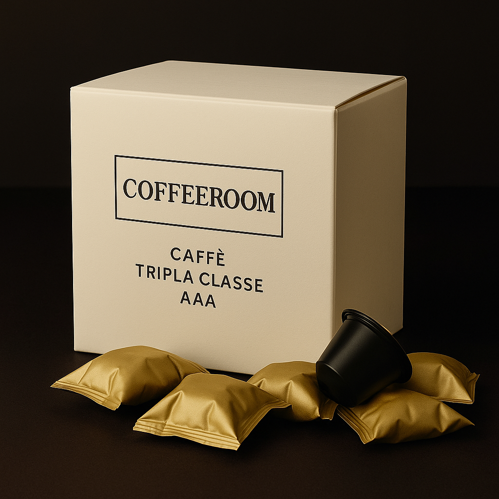 Caffè CoffeeRoom Home, “Tripla Classe AAA”, Compatibile Nespresso®